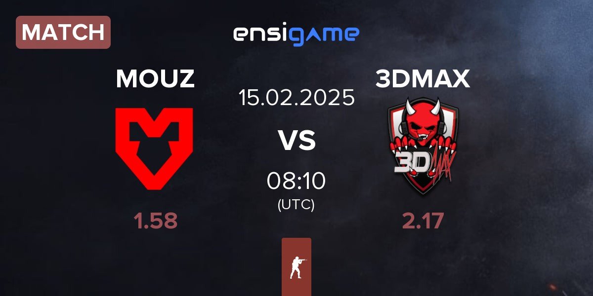 Match MOUZ vs 3DMAX | 15.02