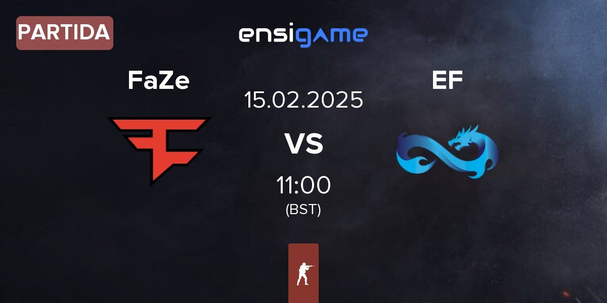 Partida FaZe Clan FaZe vs Eternal Fire EF | 15.02