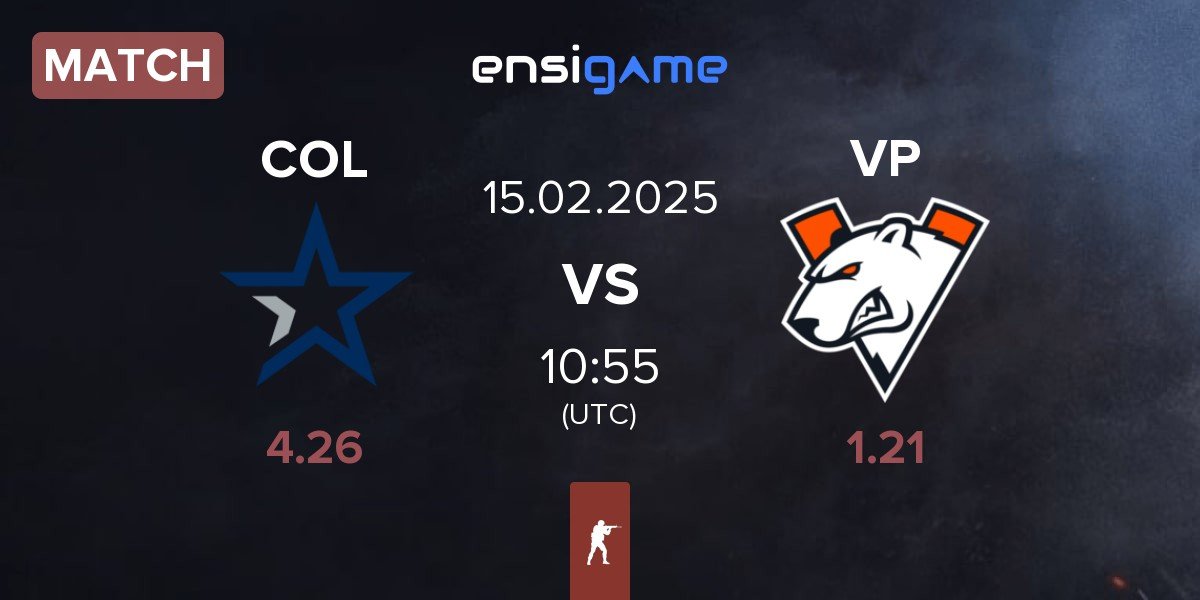 Match Complexity Gaming COL vs Virtus.Pro VP | 15.02