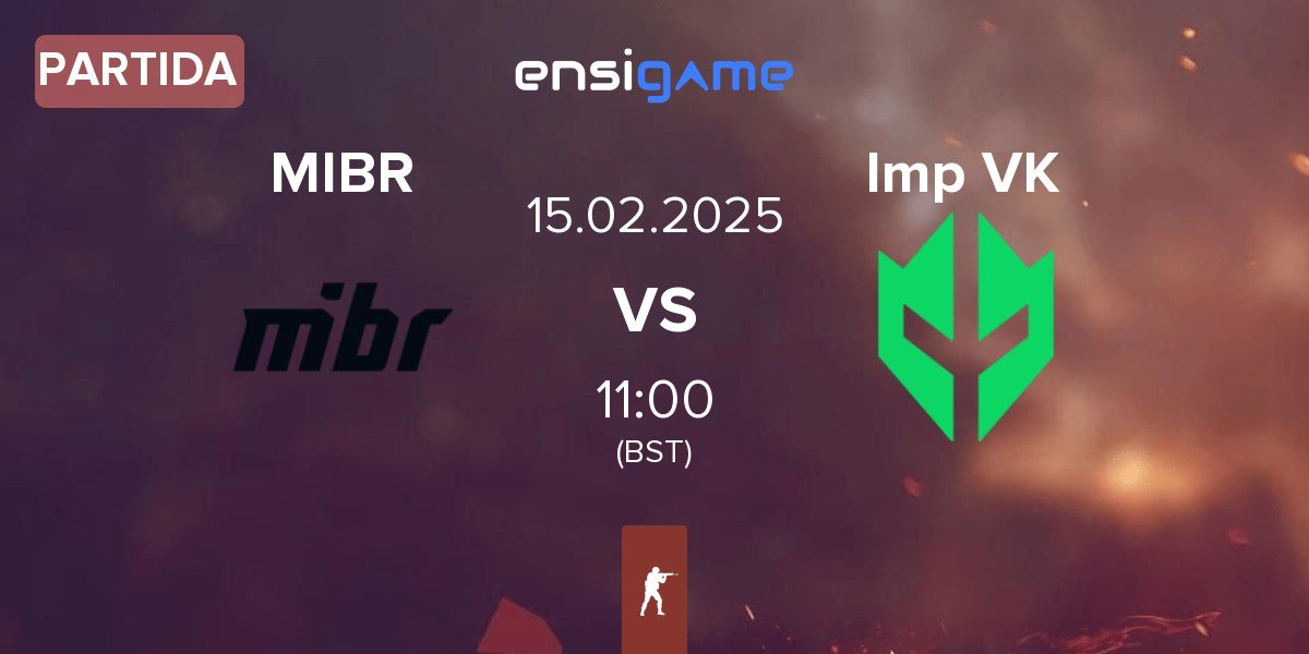 Partida Made in Brazil MIBR vs Imperial Valkyries Imp VK | 15.02