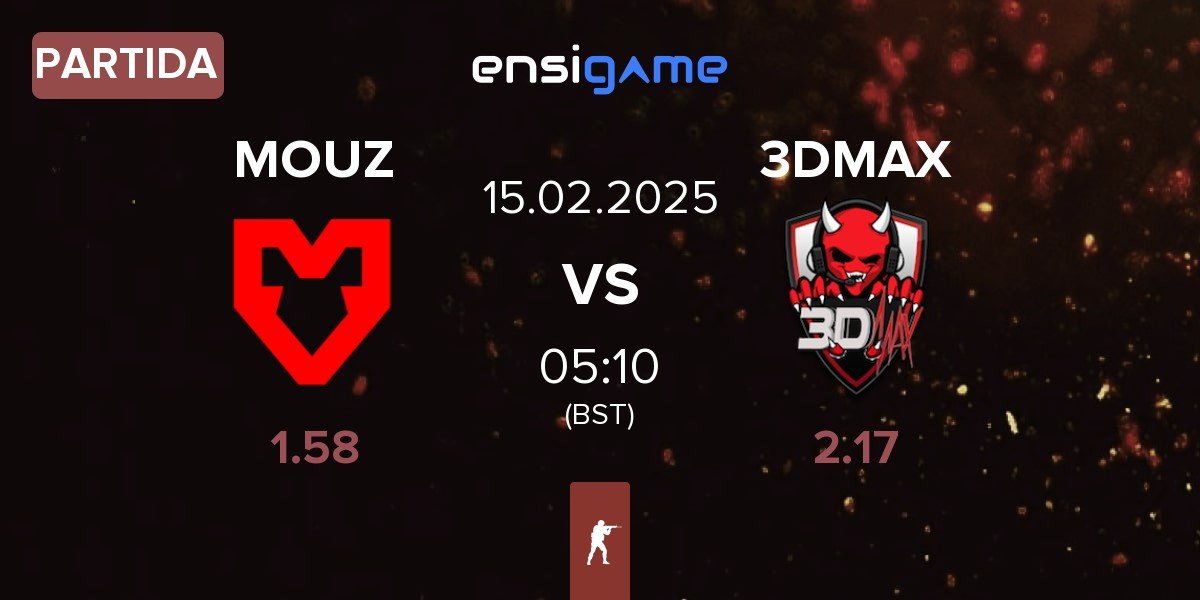 Partida MOUZ vs 3DMAX | 15.02