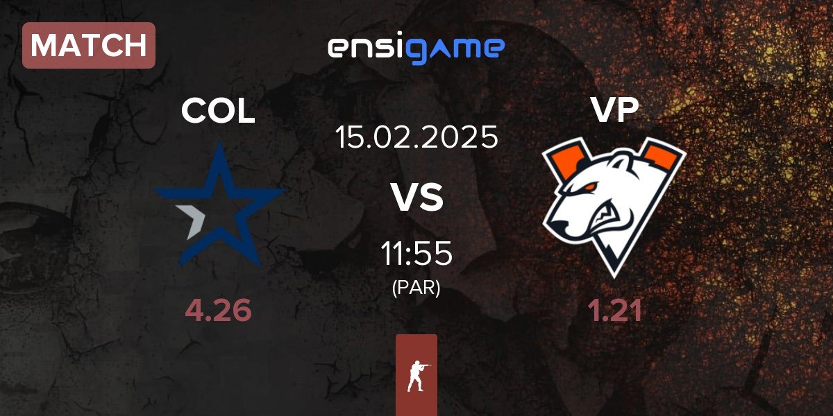 Match Complexity Gaming COL vs Virtus.Pro VP | 15.02