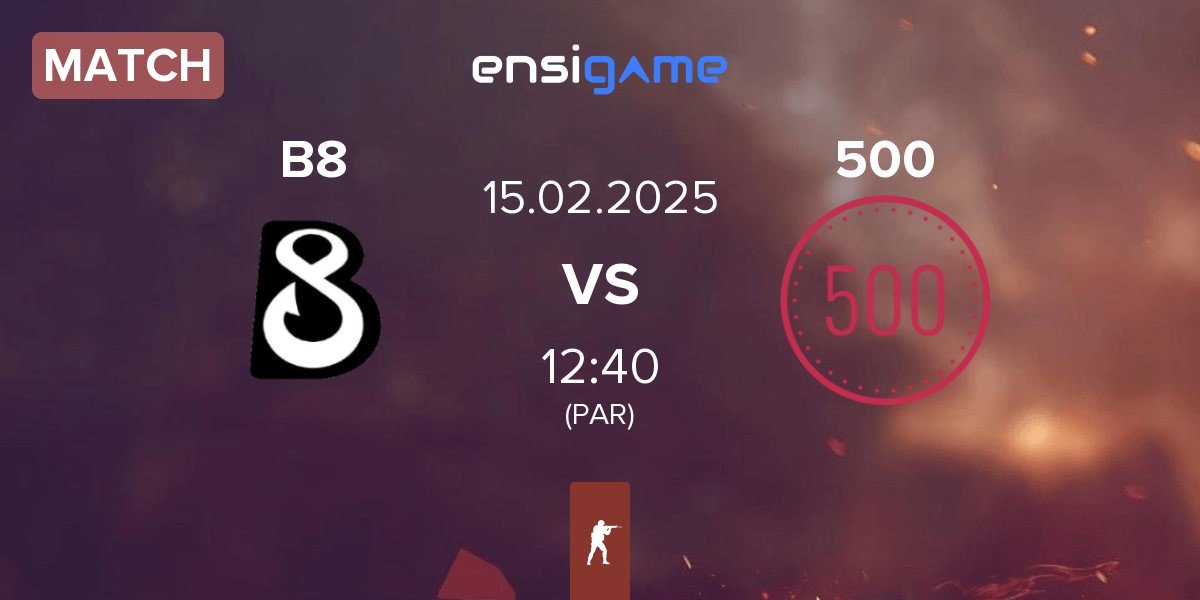 Match B8 vs 500 | 15.02