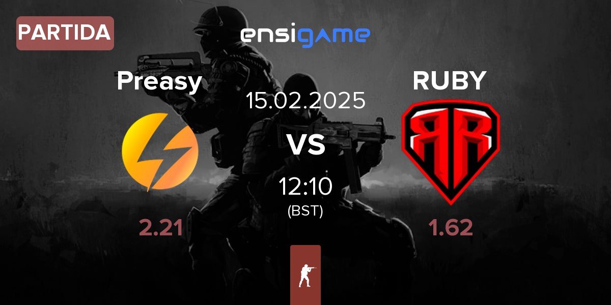 Partida Preasy Esport Preasy vs RUBY | 15.02