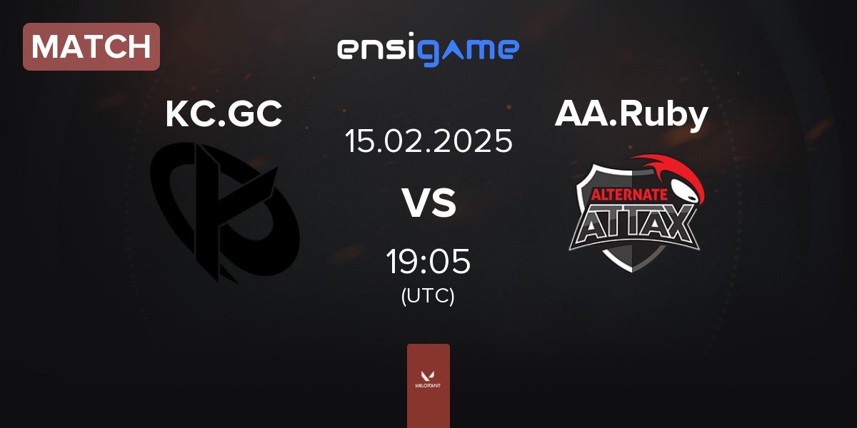 Match Karmine Corp GC KC.GC vs ALTERNATE aTTaX Ruby AA.Ruby | 15.02