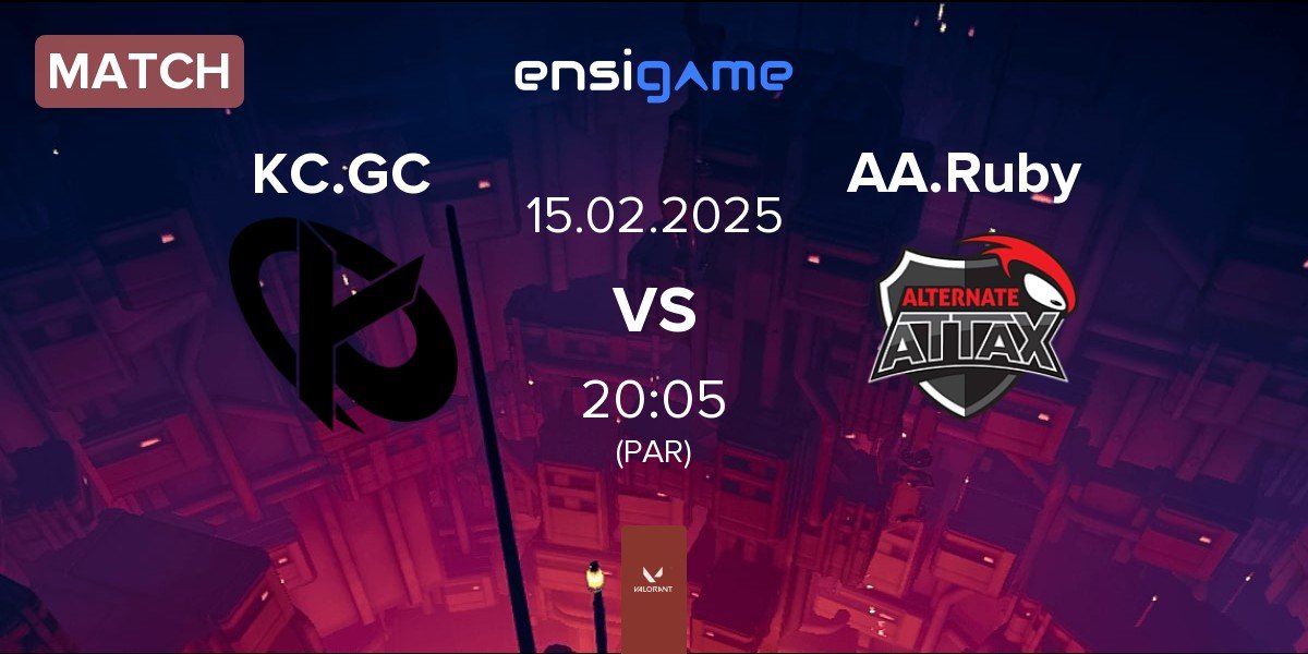 Match Karmine Corp GC KC.GC vs ALTERNATE aTTaX Ruby AA.Ruby | 15.02