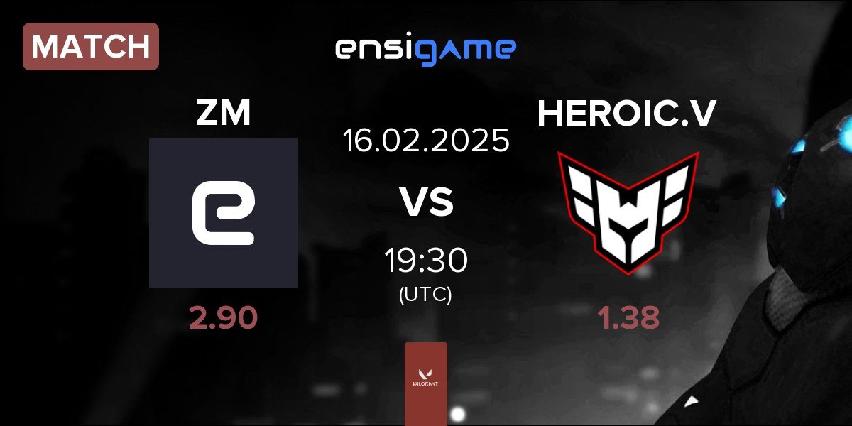 Match Zerance Mint ZM vs HEROIC Valkyries HEROIC.V | 16.02