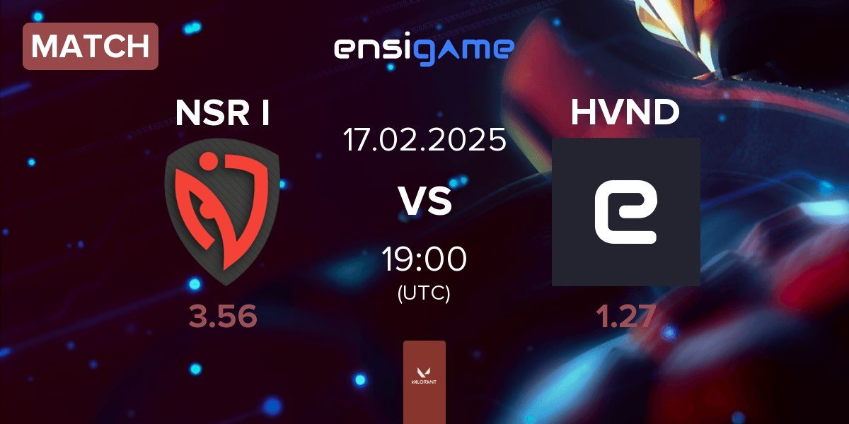 Match NASR Ignite NSR I vs BLVKHVND HVND | 17.02