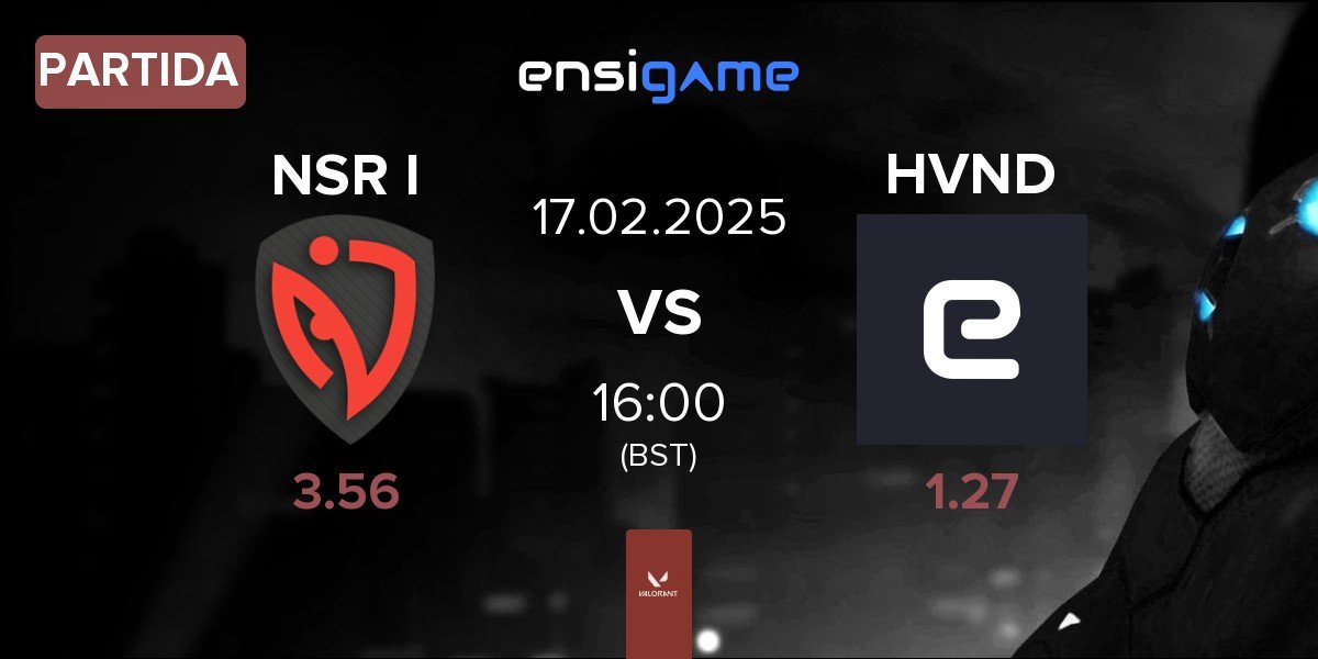 Partida NASR Ignite NSR I vs BLVKHVND HVND | 17.02