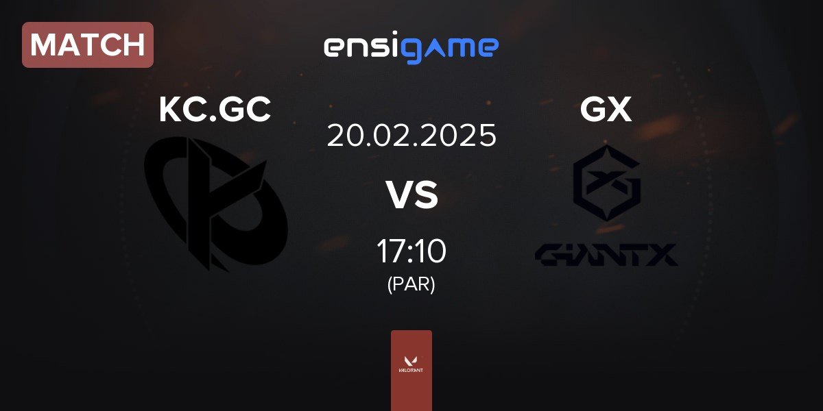 Match Karmine Corp GC KC.GC vs GIANTX GC GX | 20.02