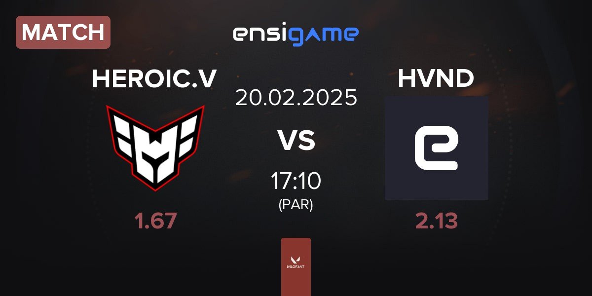 Match HEROIC Valkyries HEROIC.V vs BLVKHVND HVND | 20.02