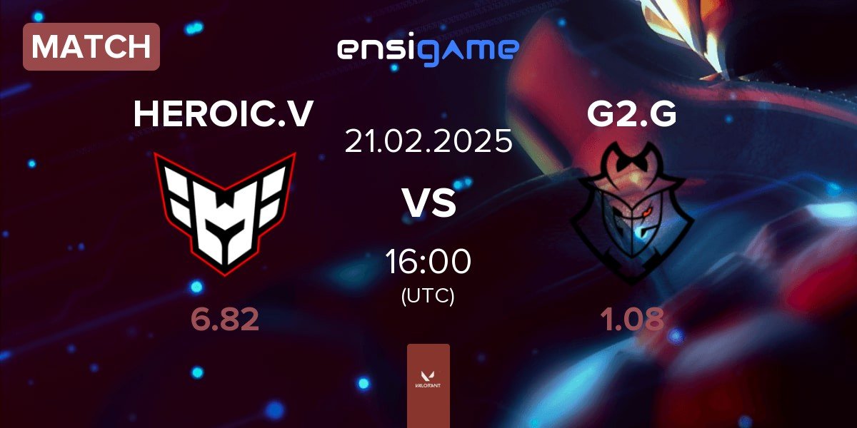 Match HEROIC Valkyries HV vs G2 Gozen G2.G | 21.02