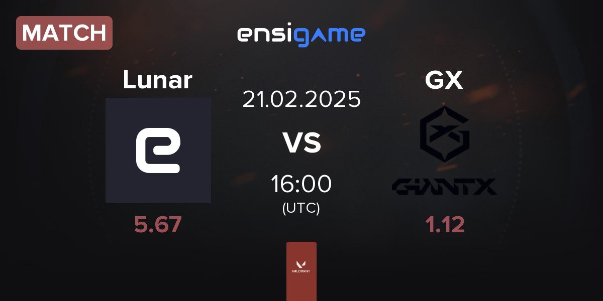 Match Lunar vs GIANTX GC GX | 21.02