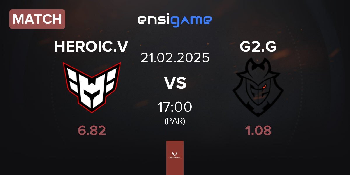 Match HEROIC Valkyries HV vs G2 Gozen G2.G | 21.02