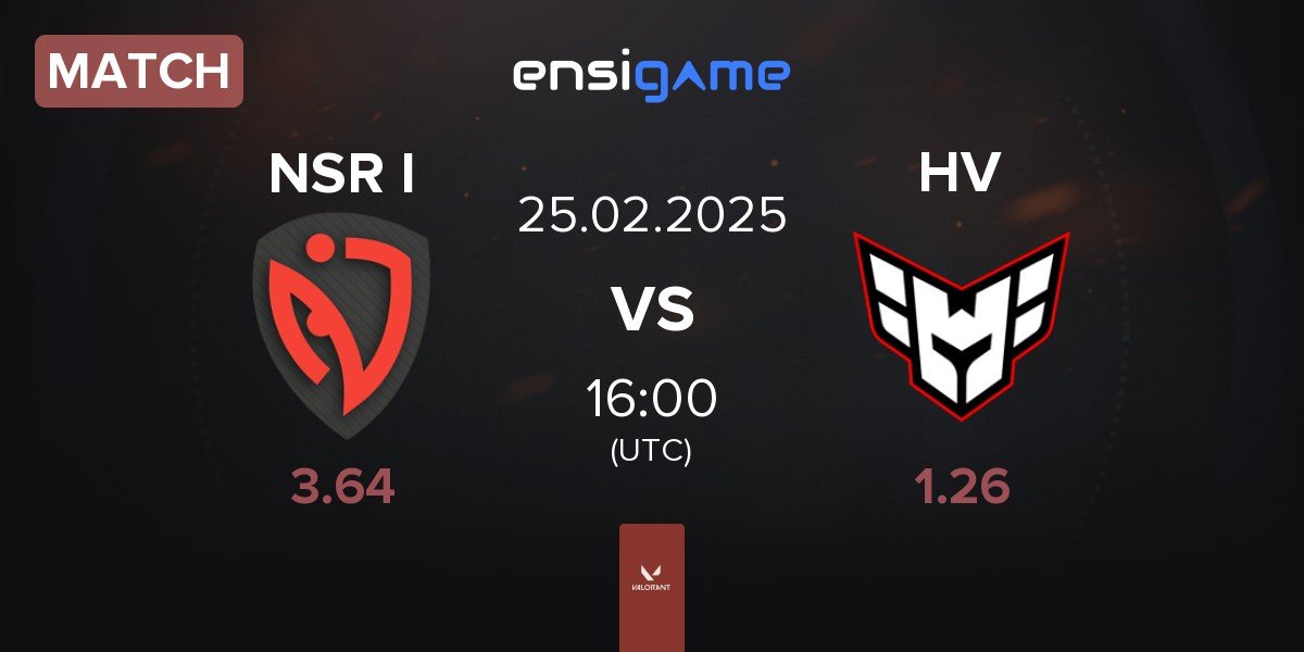 Match NASR Ignite NSR I vs HEROIC Valkyries HV | 25.02