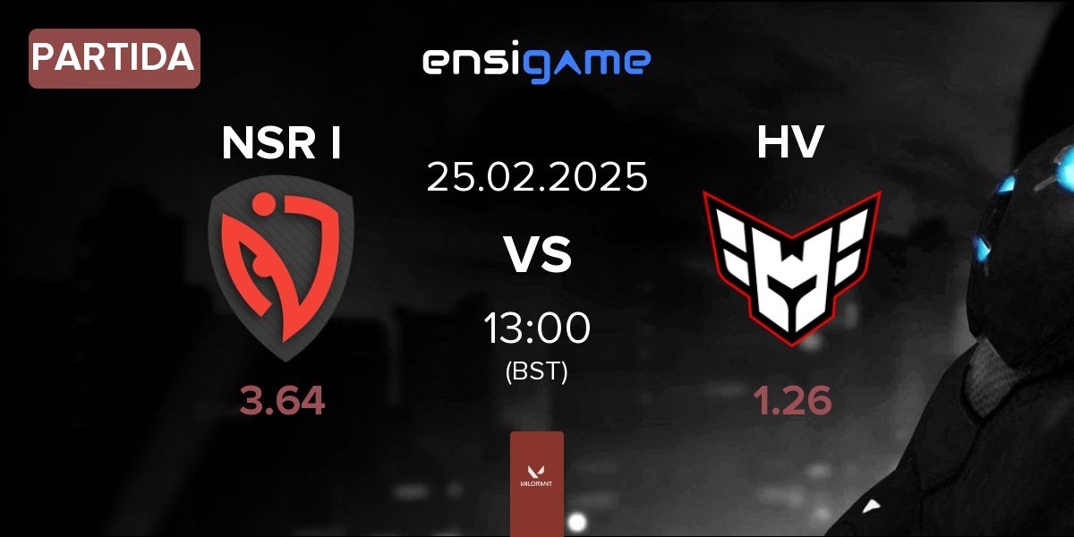 Partida NASR Ignite NSR I vs HEROIC Valkyries HV | 25.02