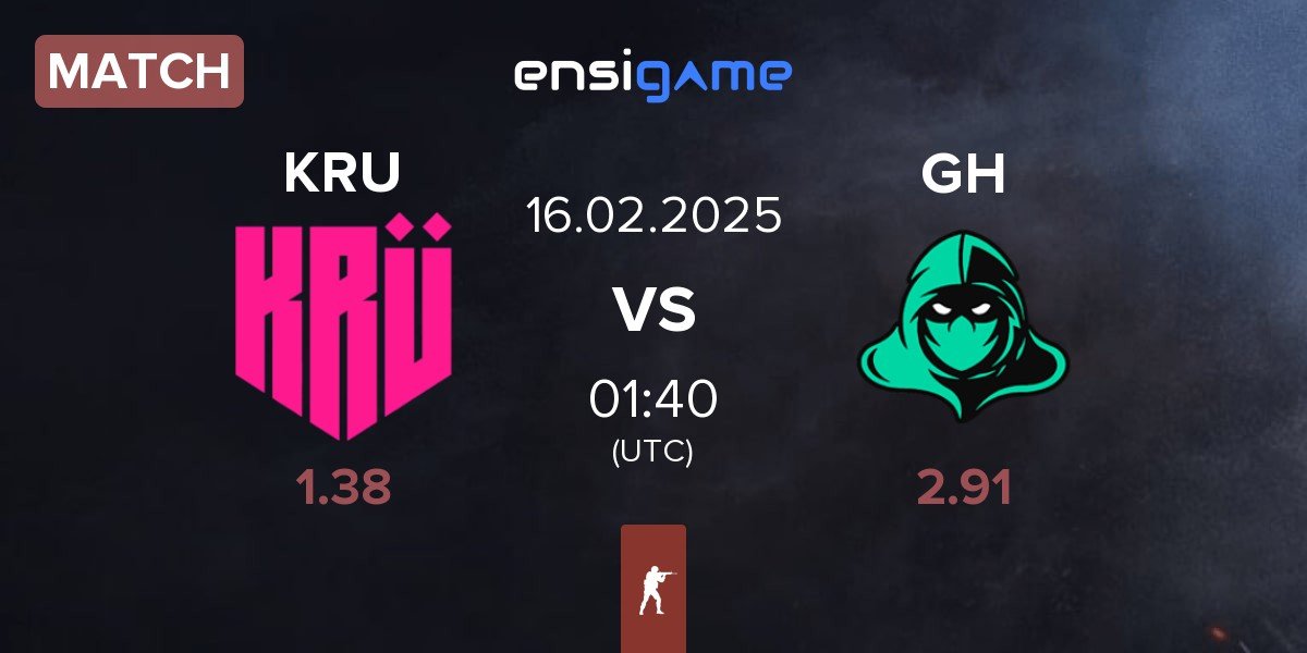 Match KRU Esport KRU vs GameHunters GH | 16.02