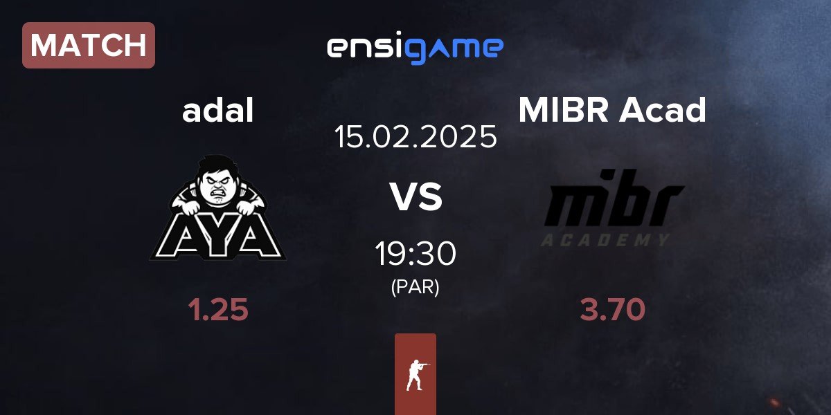 Match adalYamigos adal vs MIBR Academy MIBR Acad | 15.02