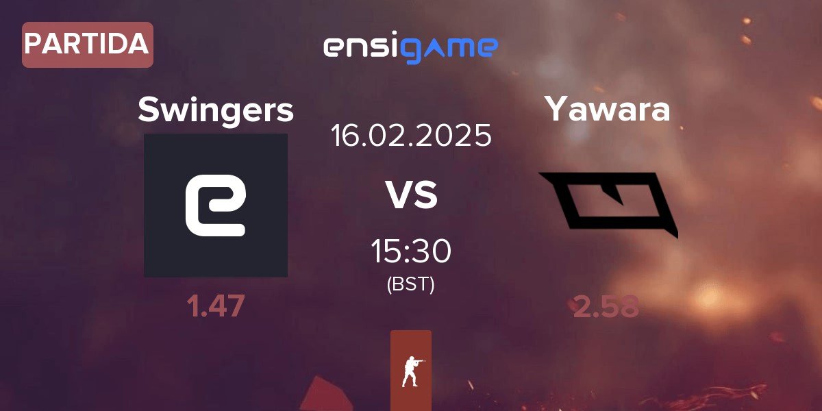 Partida Swingers vs Yawara Esports Yawara | 16.02