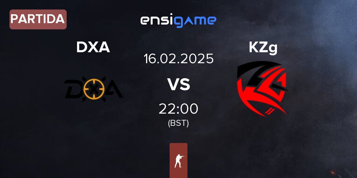 Partida DXA Esports DXA vs KZG KZg | 15.02