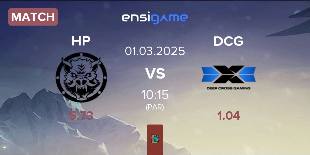 Match HELL PIGS HP vs Deep Cross Gaming DCG | 01.03