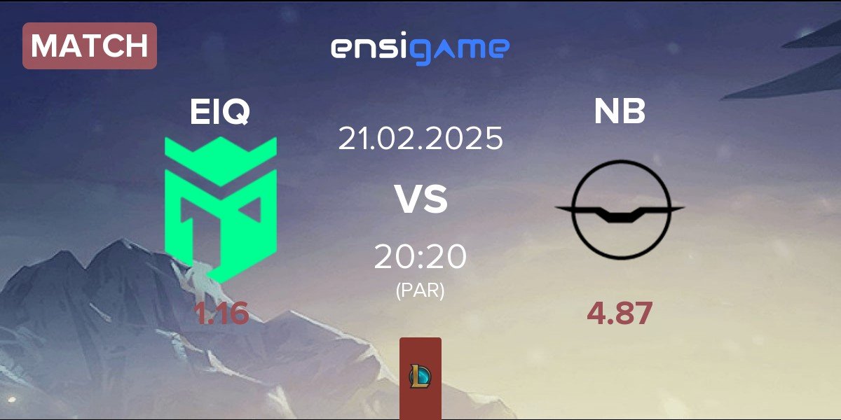 Match Entropiq EIQ vs Nightbirds NB | 21.02