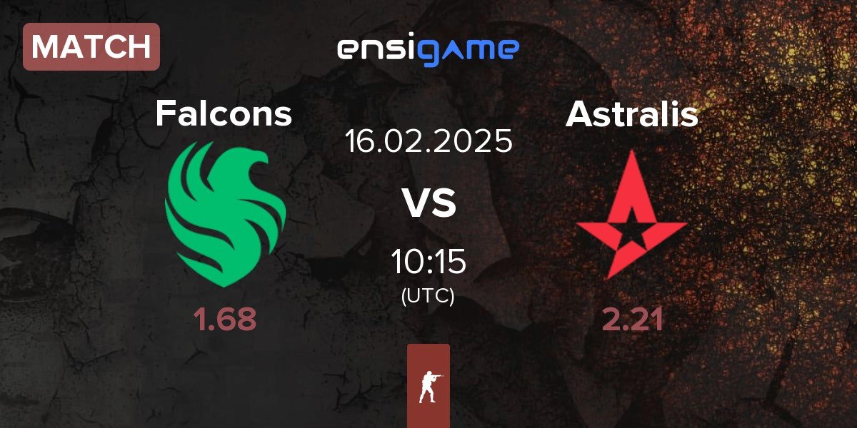 Match Team Falcons Falcons vs Astralis | 16.02