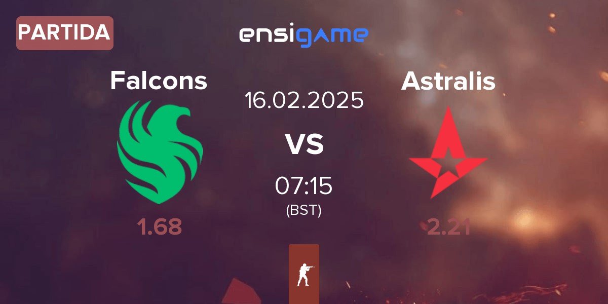 Partida Team Falcons Falcons vs Astralis | 16.02