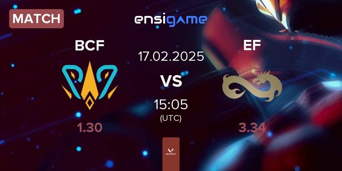 Match BBL PCIFIC BCF vs Eternal Fire EF | 17.02