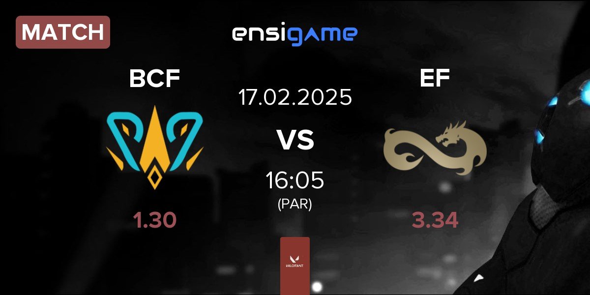 Match BBL PCIFIC BCF vs Eternal Fire EF | 17.02