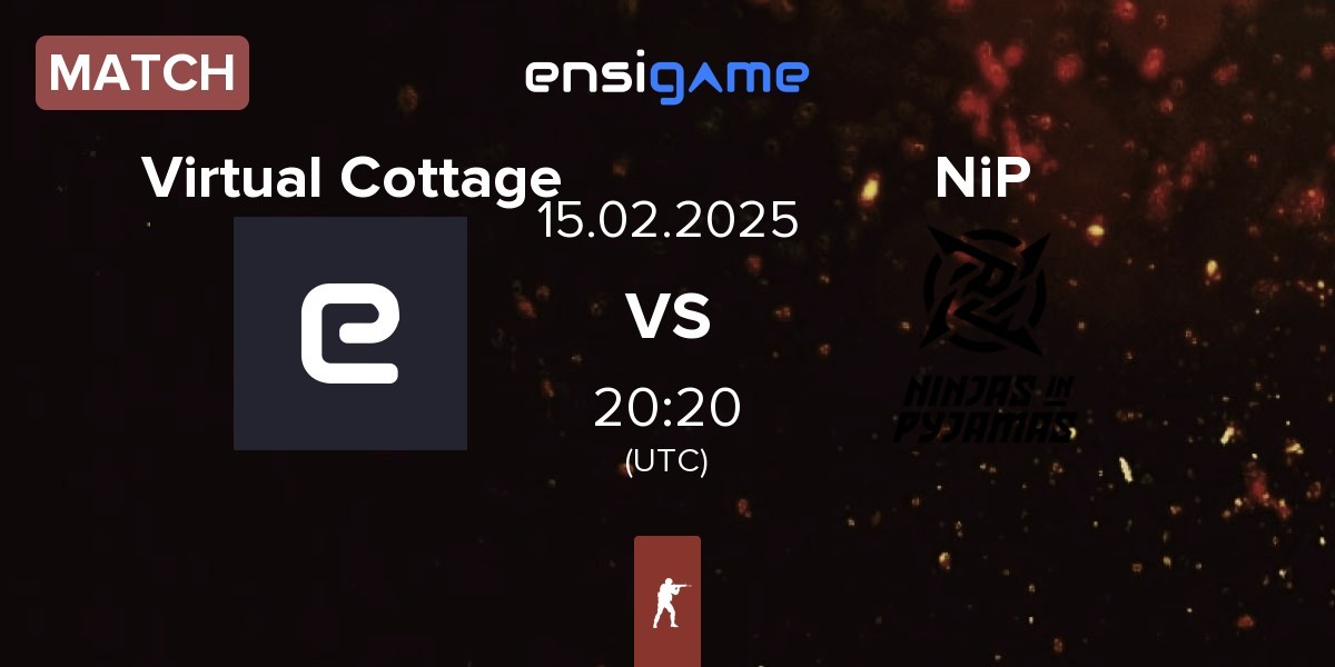 Match Virtual Cottage VC vs Ninjas in Pyjamas NiP | 15.02