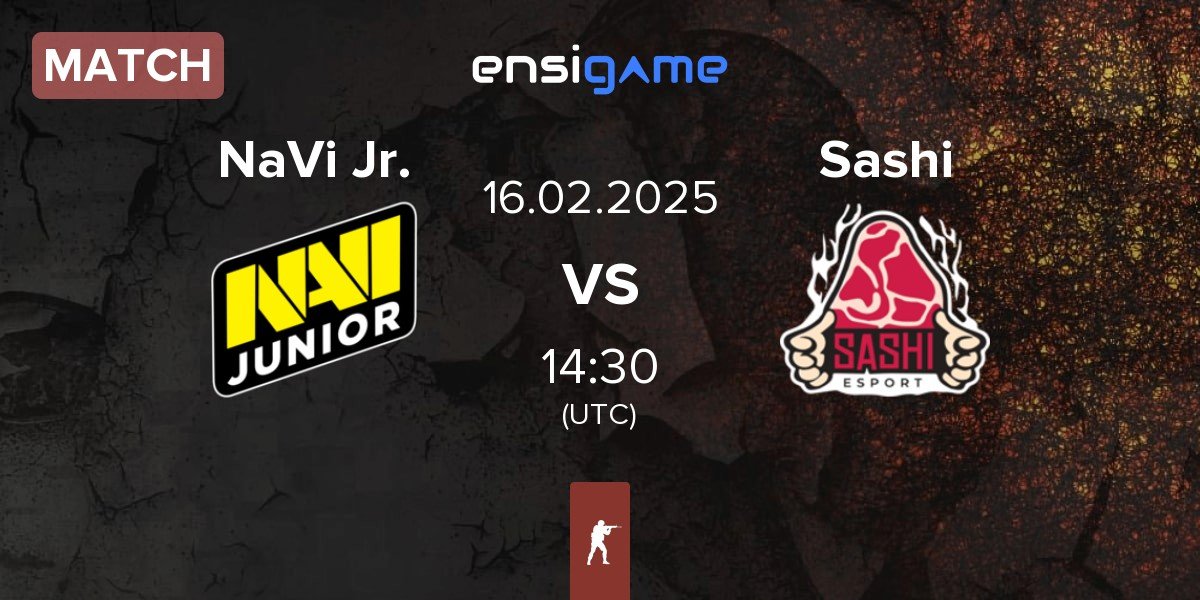 Match Natus Vincere Junior NaVi Jr. vs Sashi Esport Sashi | 16.02