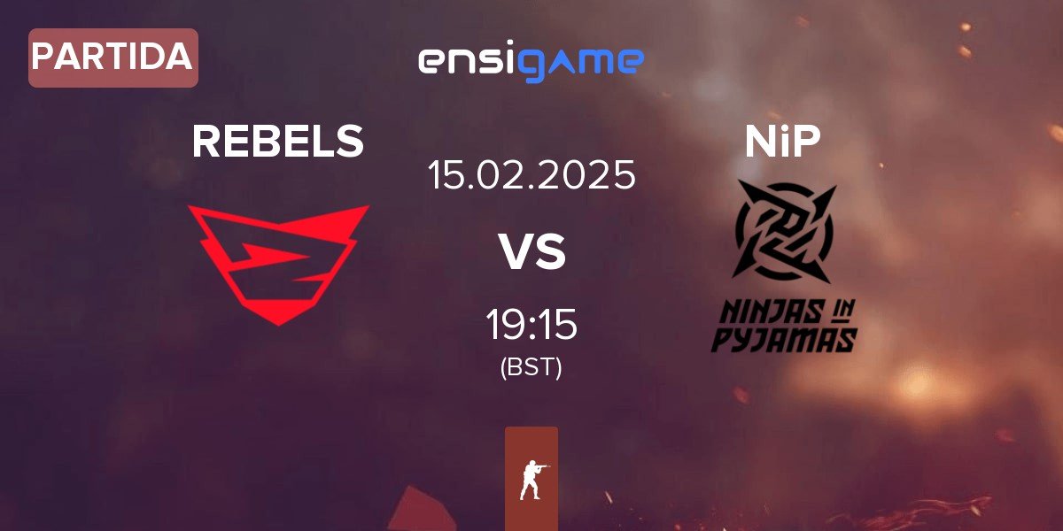 Partida Rebels Gaming REBELS vs Ninjas in Pyjamas NiP | 15.02