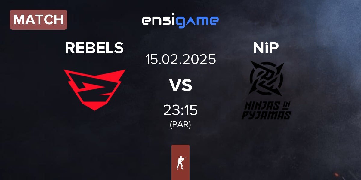 Match Rebels Gaming REBELS vs Ninjas in Pyjamas NiP | 15.02