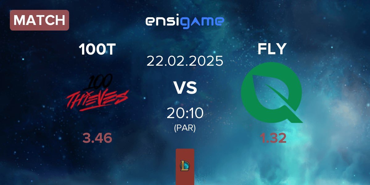 Match 100 Thieves 100T vs FlyQuest FLY | 22.02