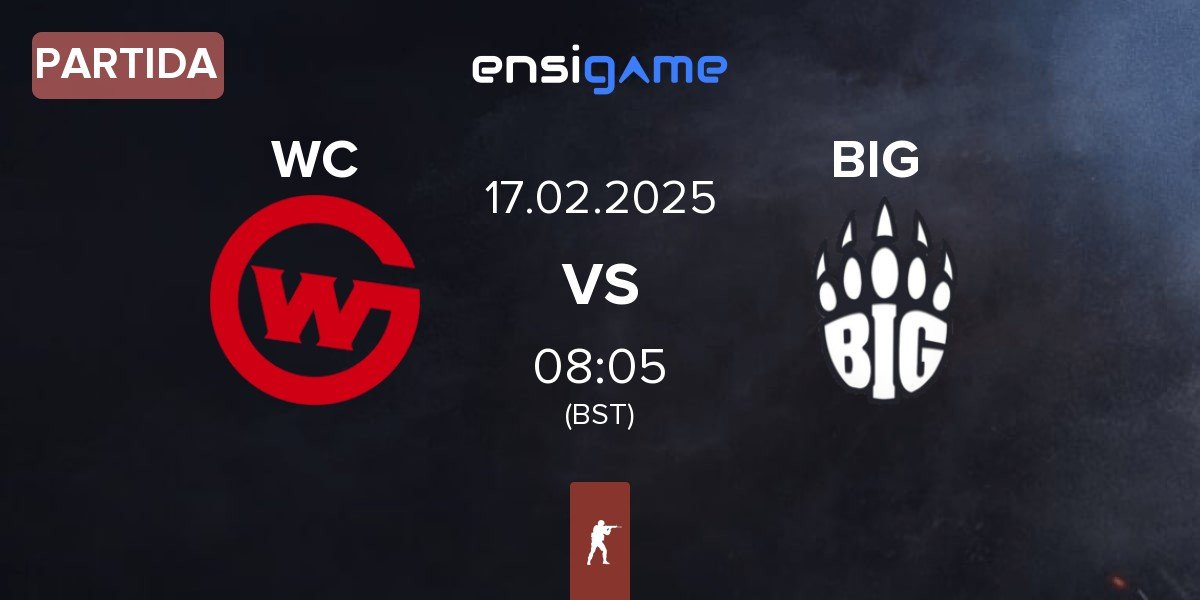 Partida Wildcard Gaming WC vs BIG | 17.02