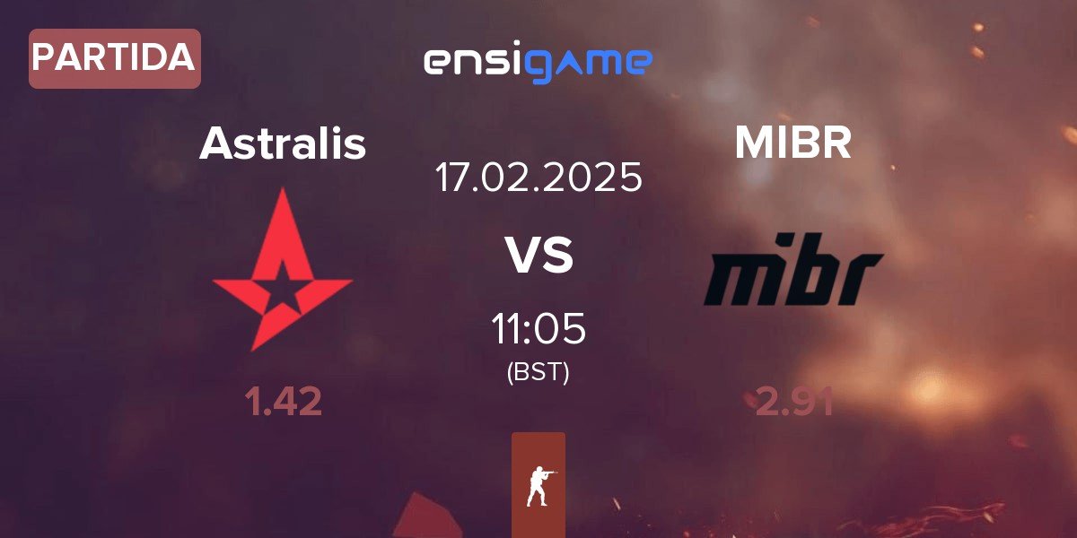 Partida Astralis vs Made in Brazil MIBR | 17.02