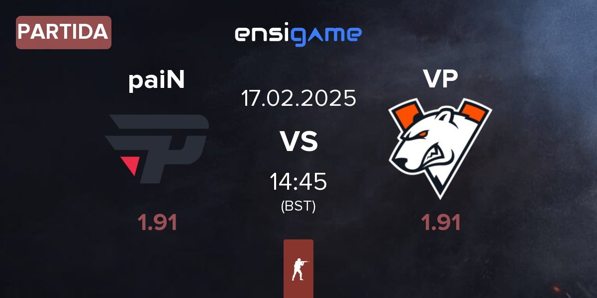 Partida paiN Gaming paiN vs Virtus.Pro VP | 17.02