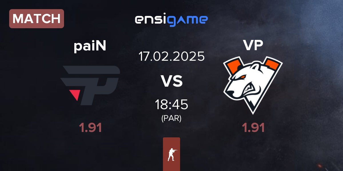 Match paiN Gaming paiN vs Virtus.Pro VP | 17.02