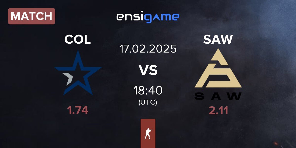 Match Complexity Gaming COL vs SAW | 17.02