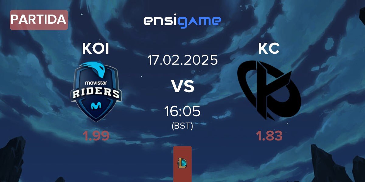 Partida Movistar KOI KOI vs Karmine Corp KC | 17.02