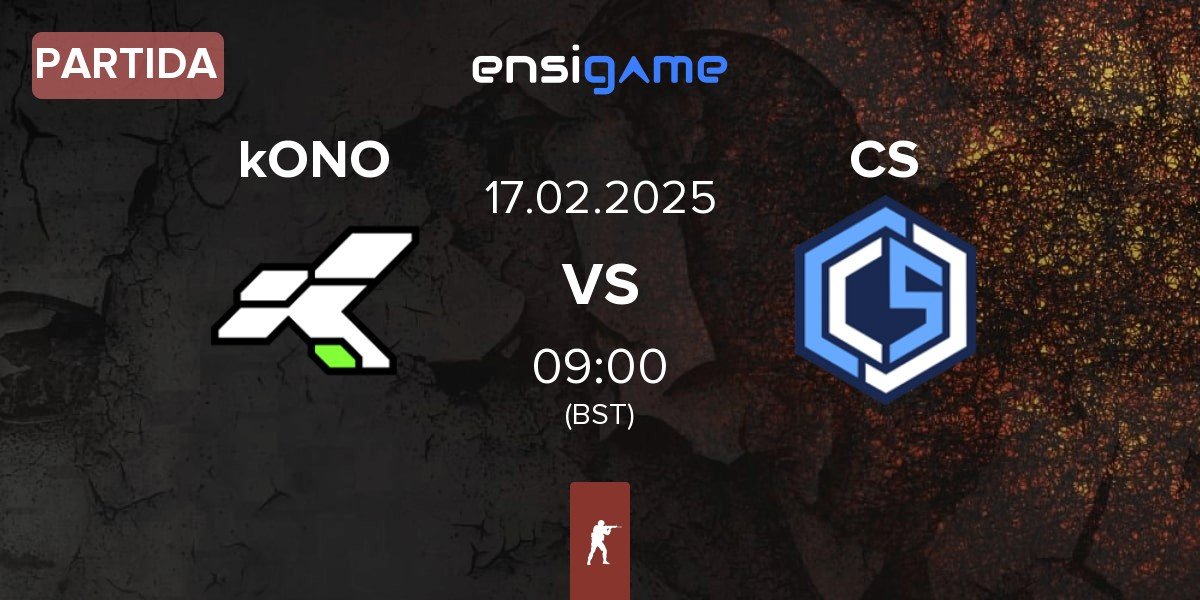 Partida kONO.ECF kONO vs CYBERSHOKE Esports CS | 17.02