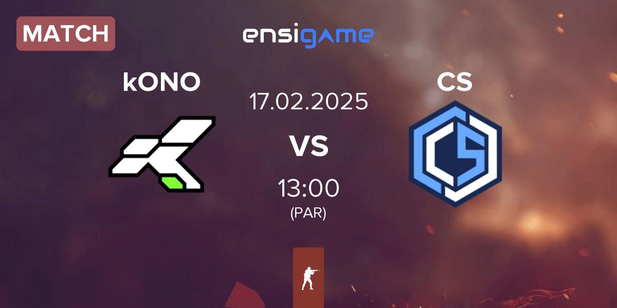 Match kONO.ECF kONO vs CYBERSHOKE Esports CS | 17.02