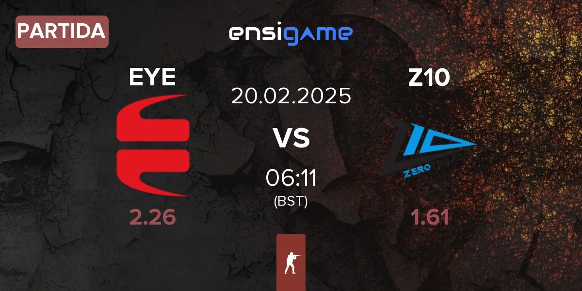 Partida EYEBALLERS EYE vs Zero Tenacity Z10 | 20.02