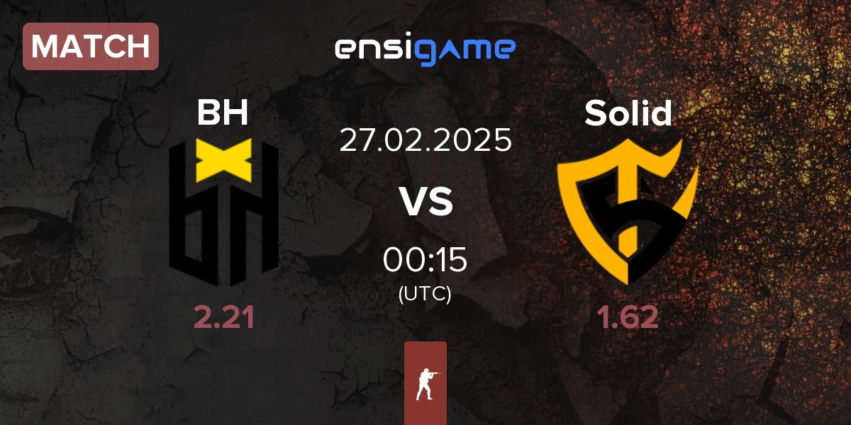 Match Bounty Hunters BH vs Team Solid Solid | 27.02