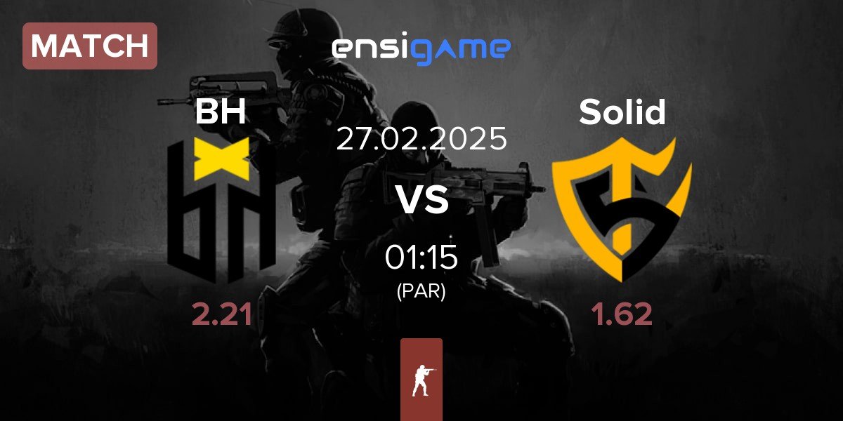 Match Bounty Hunters BH vs Team Solid Solid | 27.02