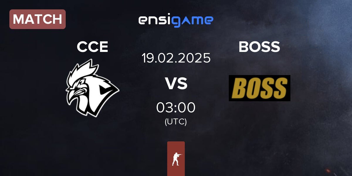 Match Chicken Coop Esports CCE vs BOSS | 19.02