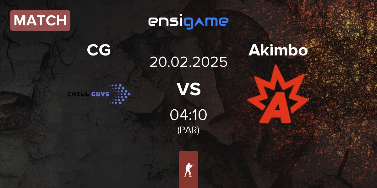 Match Chill Guys CG vs Akimbo Esports Akimbo | 20.02