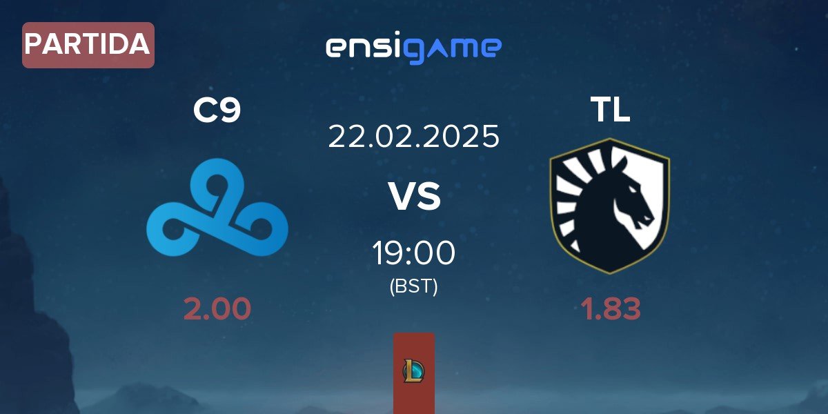 Partida Cloud9 C9 vs Team Liquid TL | 22.02