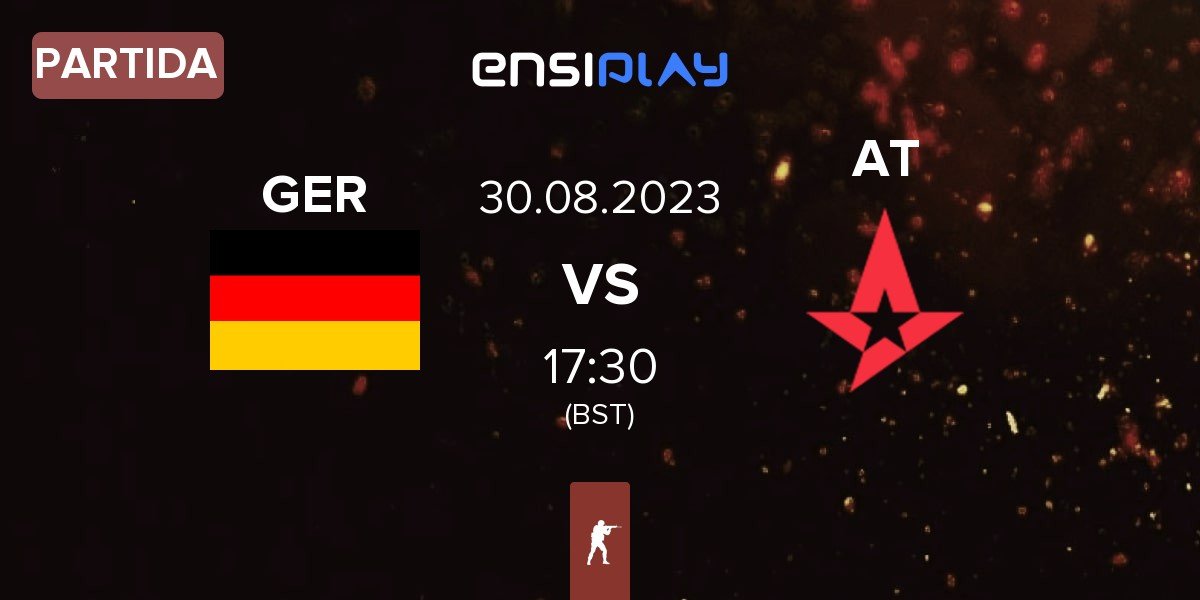 Partida Germany GER vs Astralis Talent AT | 30.08